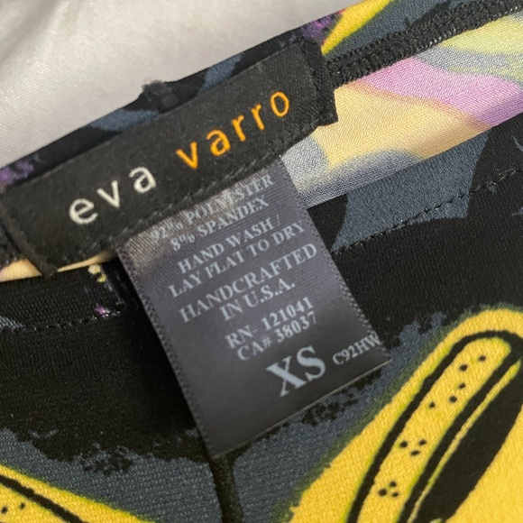 Multi-colored Eva Varro XS dress - Picture 3 of 3